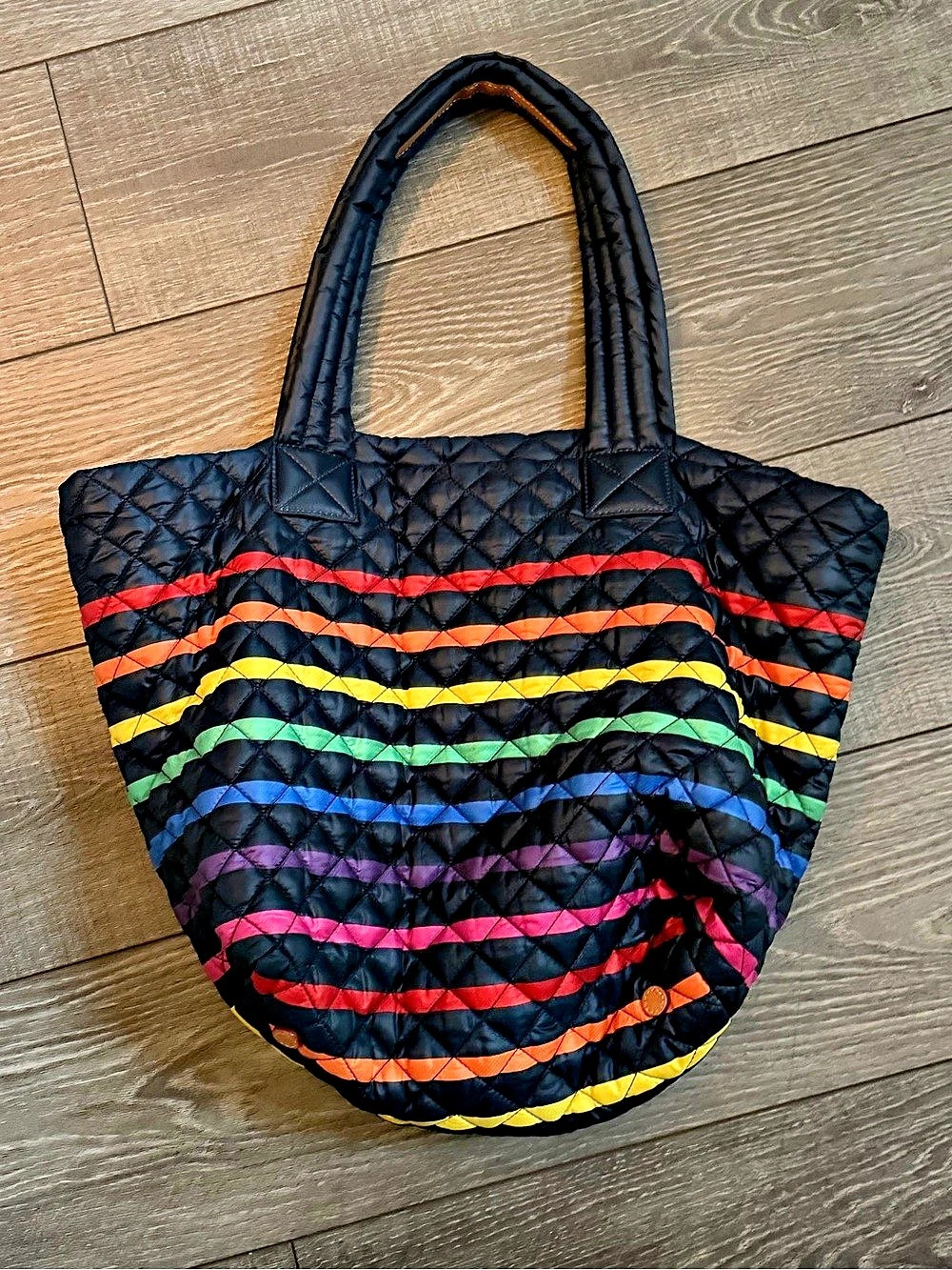 MZ Wallace rainbow medium Metro tote Bloomingdale’s exclusive